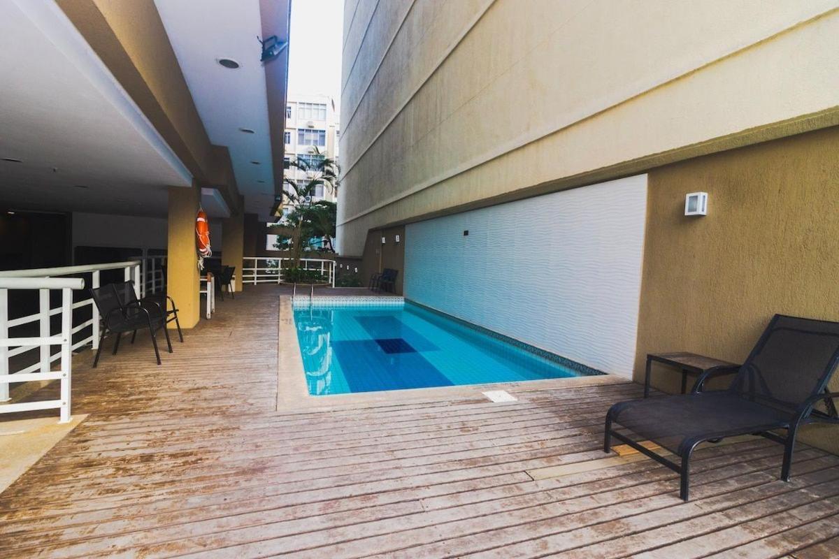 Apto Proximo A Praia, Com Piscina E Estacionamento ริโอเดจาเนโร ภายนอก รูปภาพ